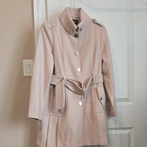 Apt. 9 Women's Cream Trench Coat